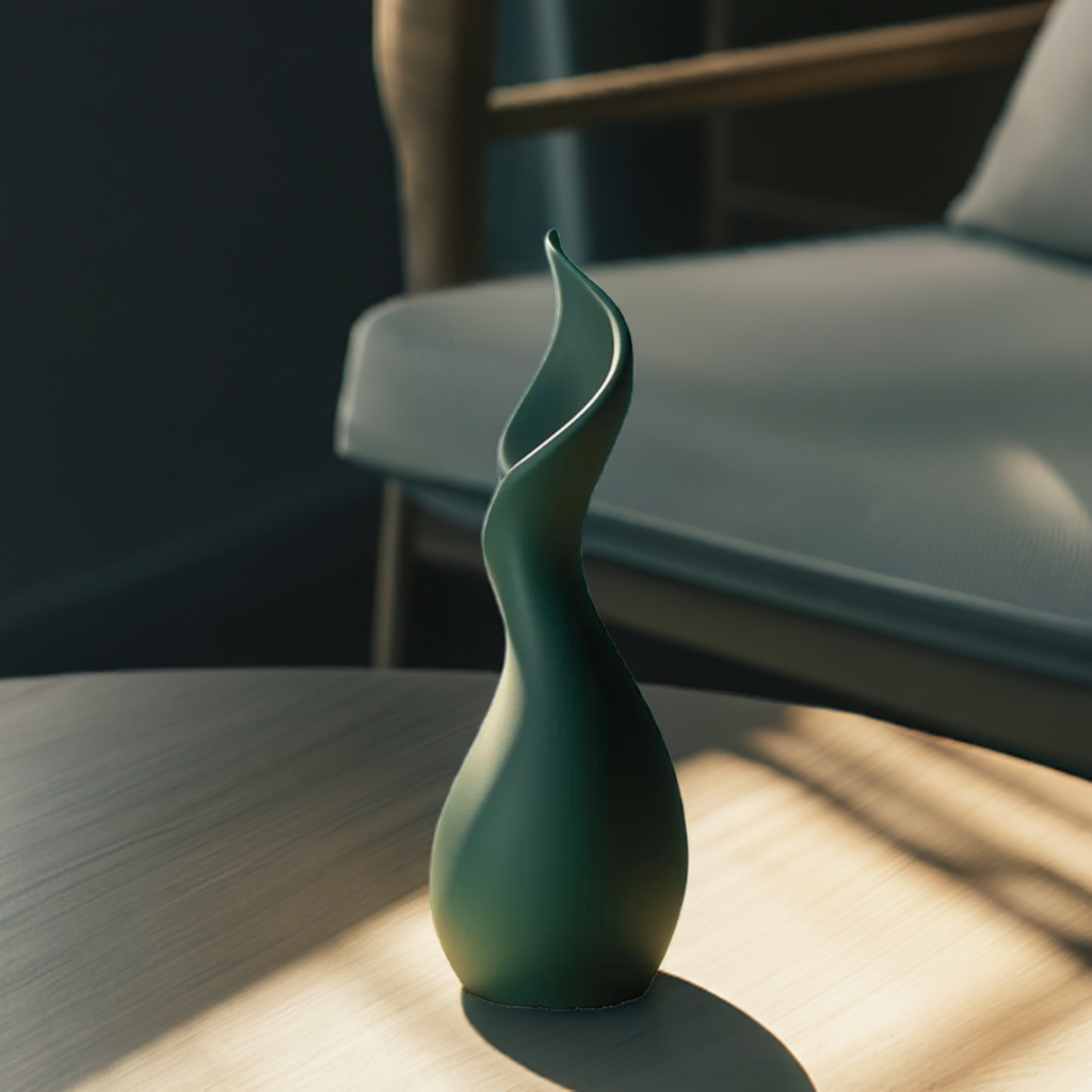 Aquabella: Escultura Moderna Submarina: Elegancia Curvilínea para Espacios Exclusivo