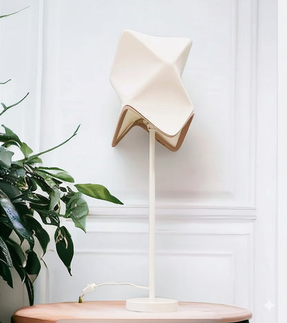 Lámparas de Mesa Origami Modernas con Acabado Texturizado